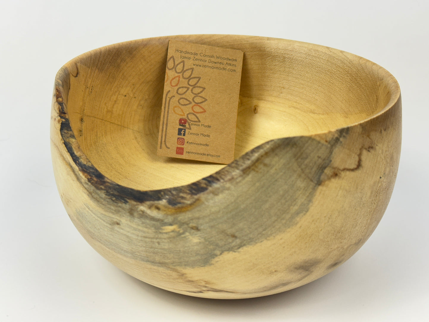 Cornish Sycamore no.10 bowl