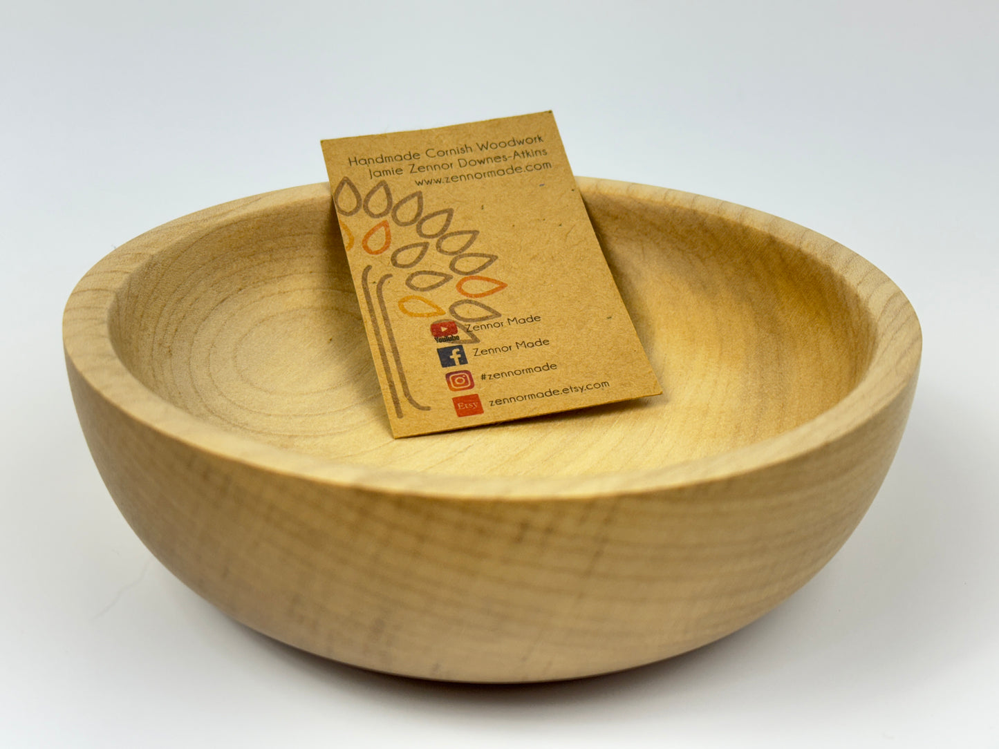 Cornish Sycamore no.9 bowl