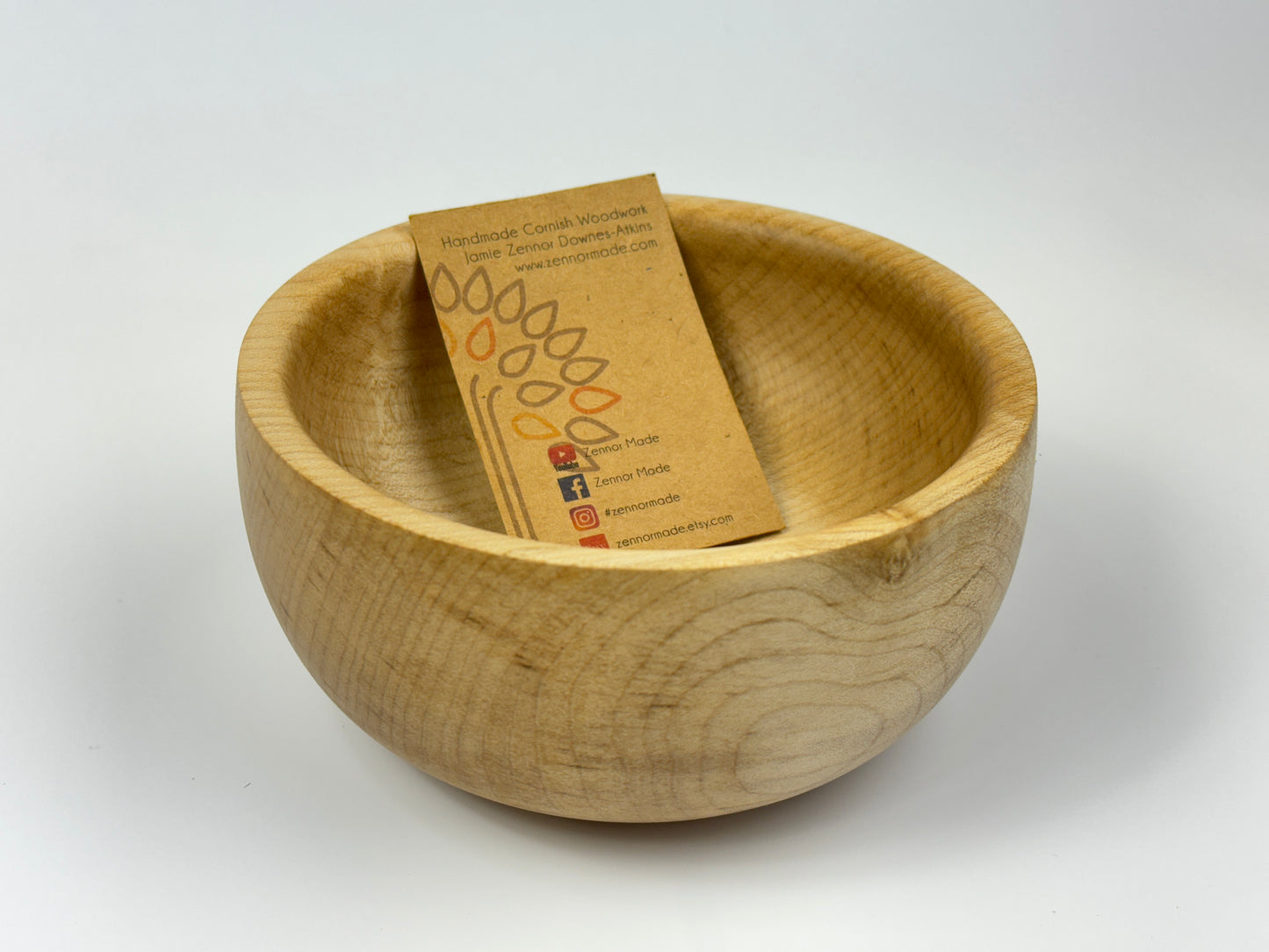 Cornish Sycamore no.8 bowl