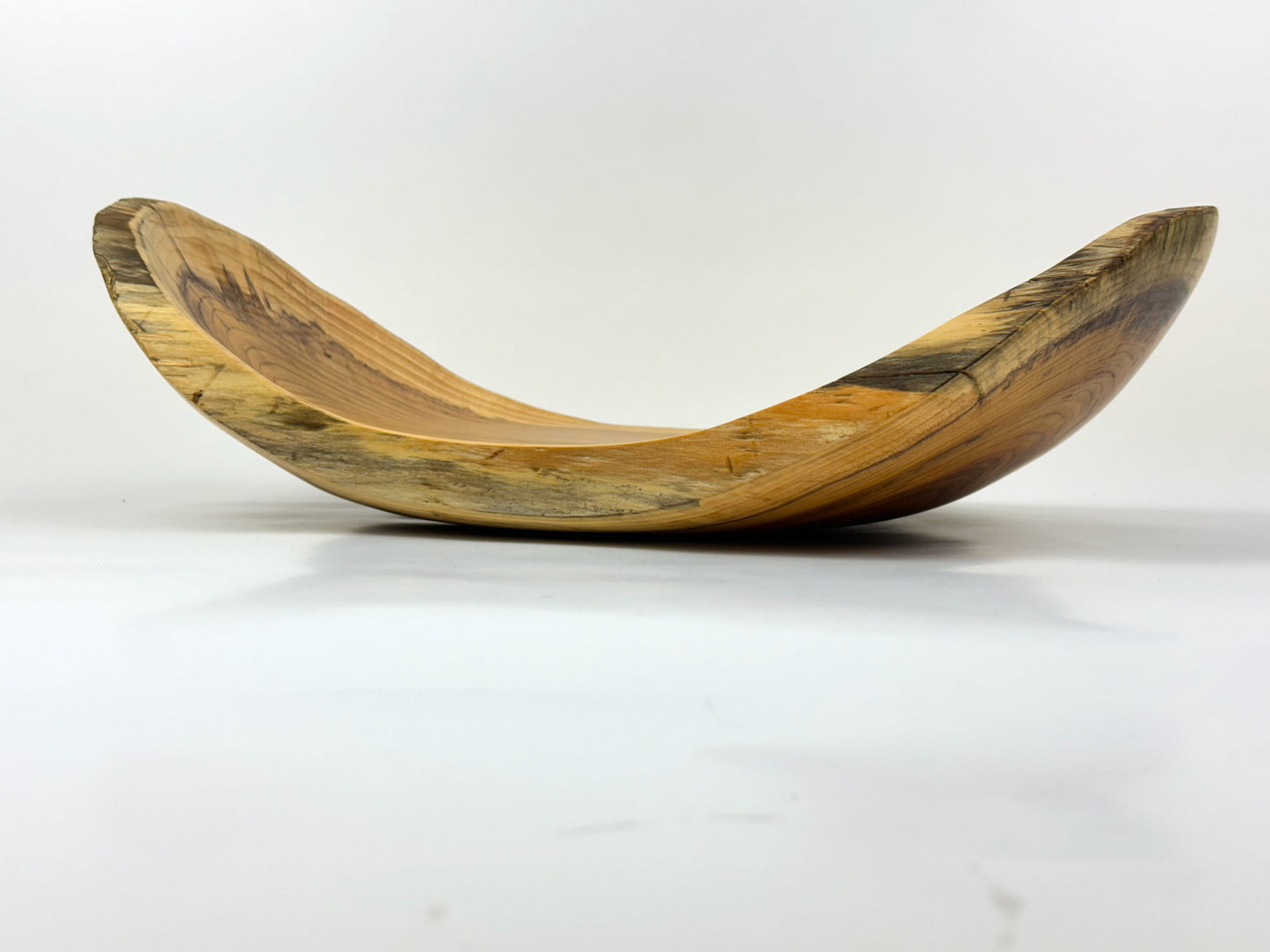 Cornish Yew no 21 Live Edge Bowl 39cm