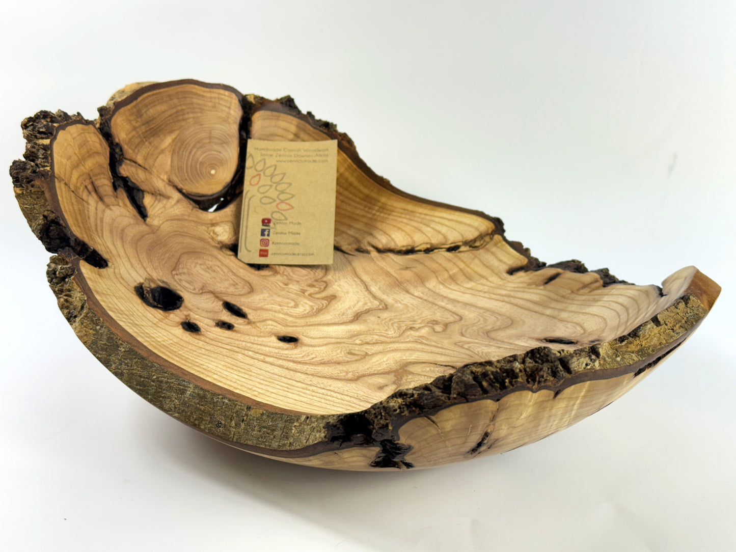 Carbis Bay Cankered Ash no. 26 Bowl - 36cm