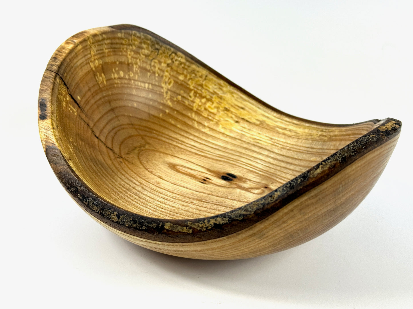 Carbis Bay Cankered Ash no. 28 Bowl - 18cm
