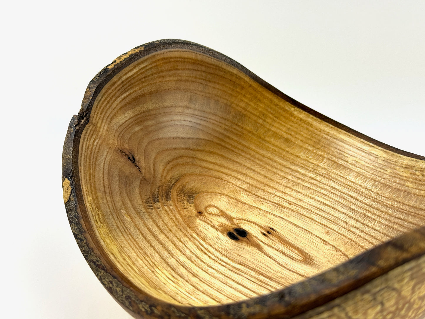 Carbis Bay Cankered Ash no. 28 Bowl - 18cm