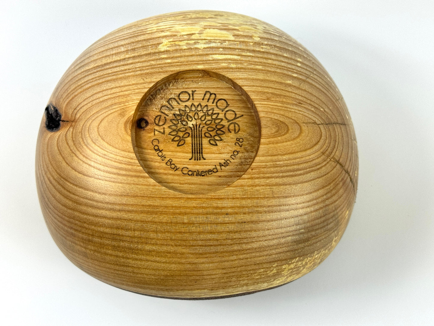 Carbis Bay Cankered Ash no. 28 Bowl - 18cm