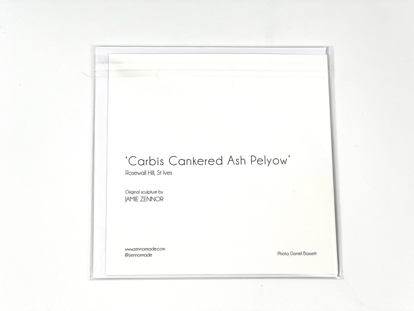 Carbis Bay Cankered Ash Pelyow Card