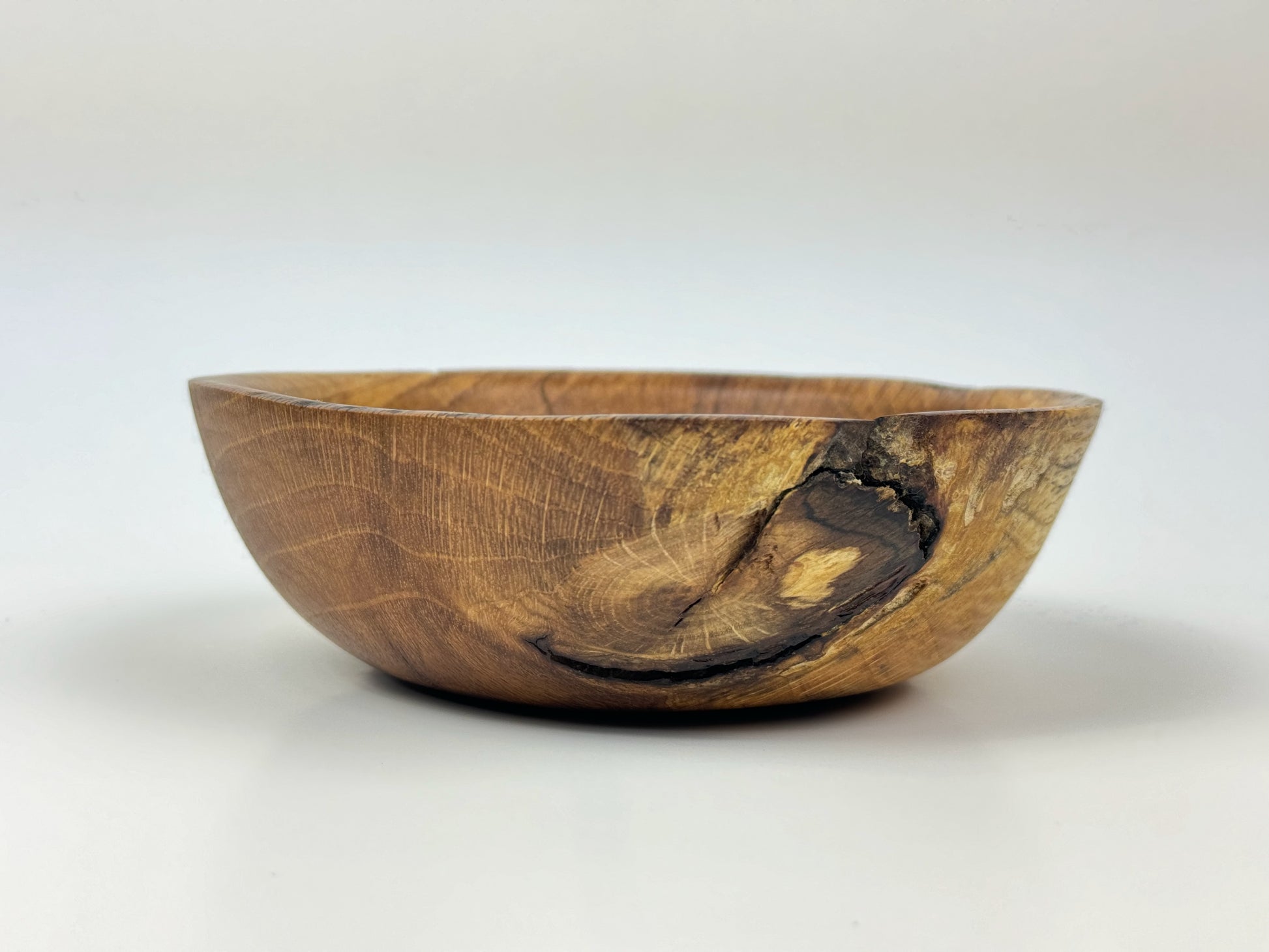 Carbis Bay Oak Bowl 15cm – Zennor Made