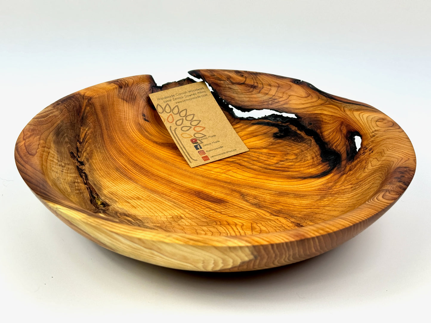 Cornish Yew Platter 27cm