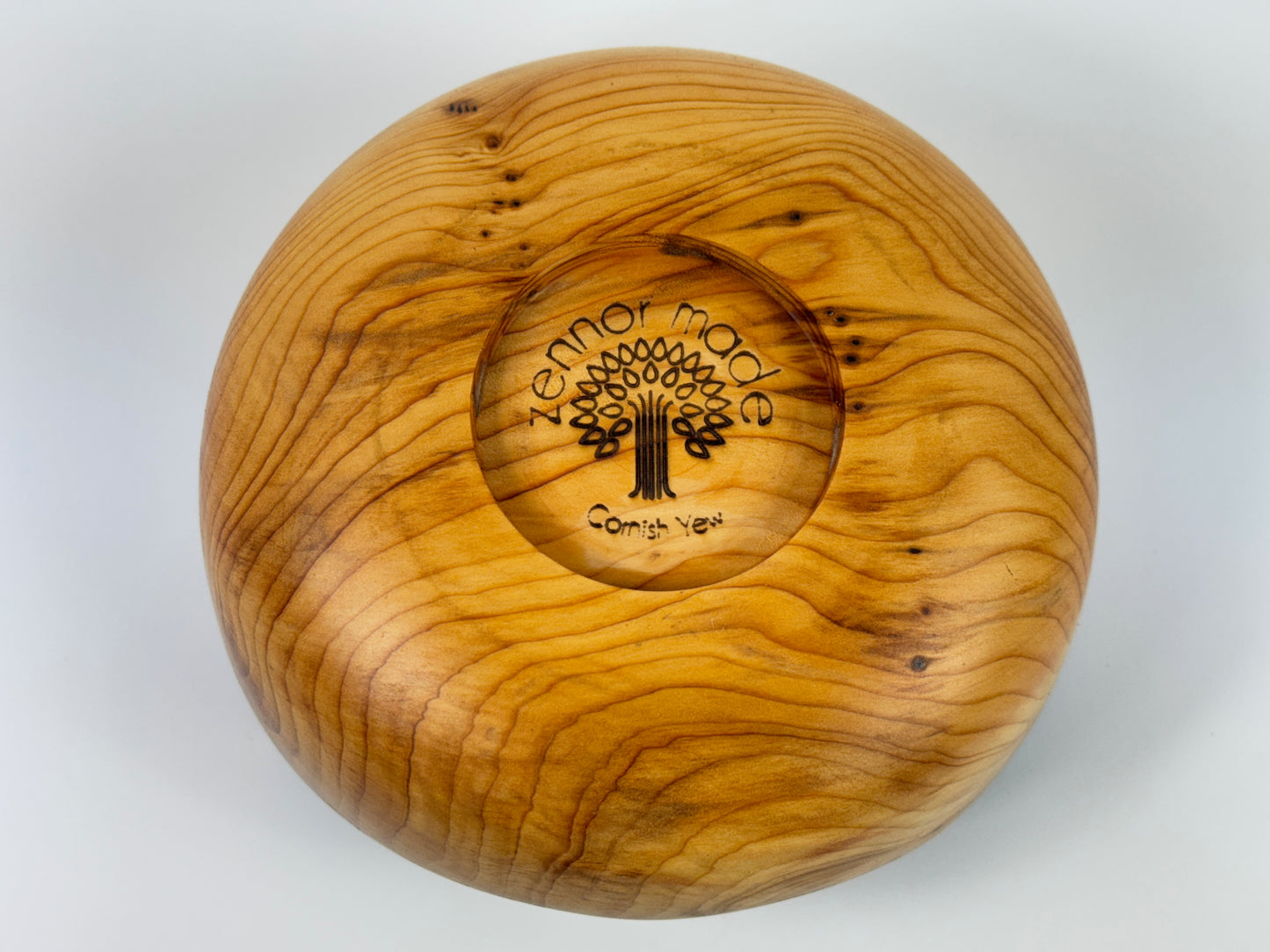 Cornish Yew bowl 15cm