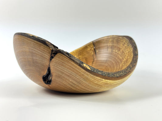 Carbis Bay Cankered Ash no. 28 Bowl - 18cm