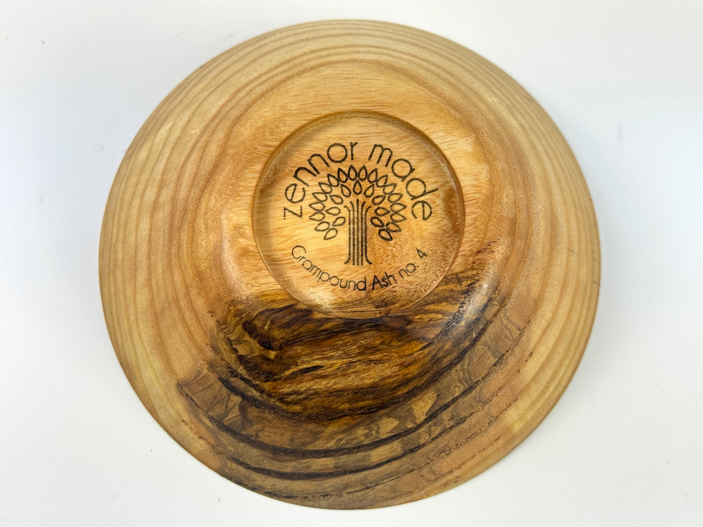 Grampound Cornish Ash Bowl no. 4 - 15cm