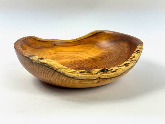 Cornish Yew bowl 18.5 cm