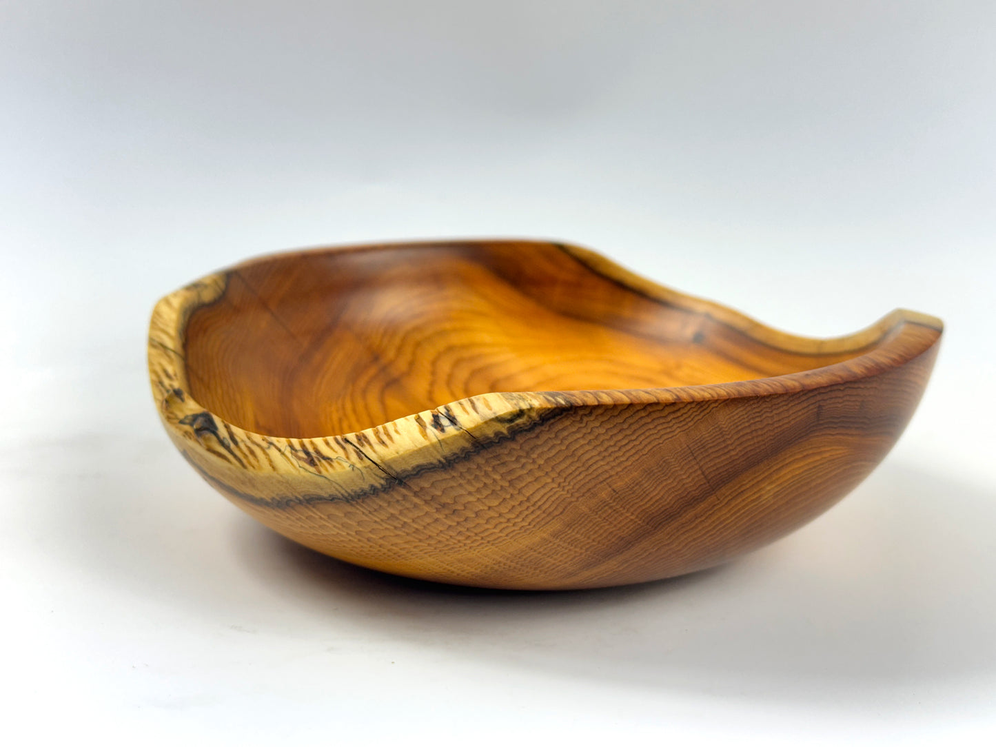 Cornish Yew bowl 18.5 cm
