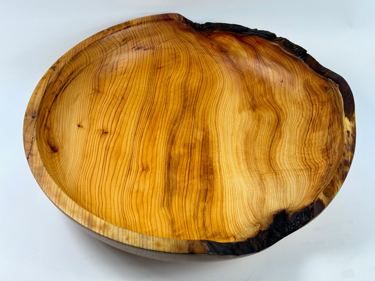 Cornish Yew bowl 32 cm