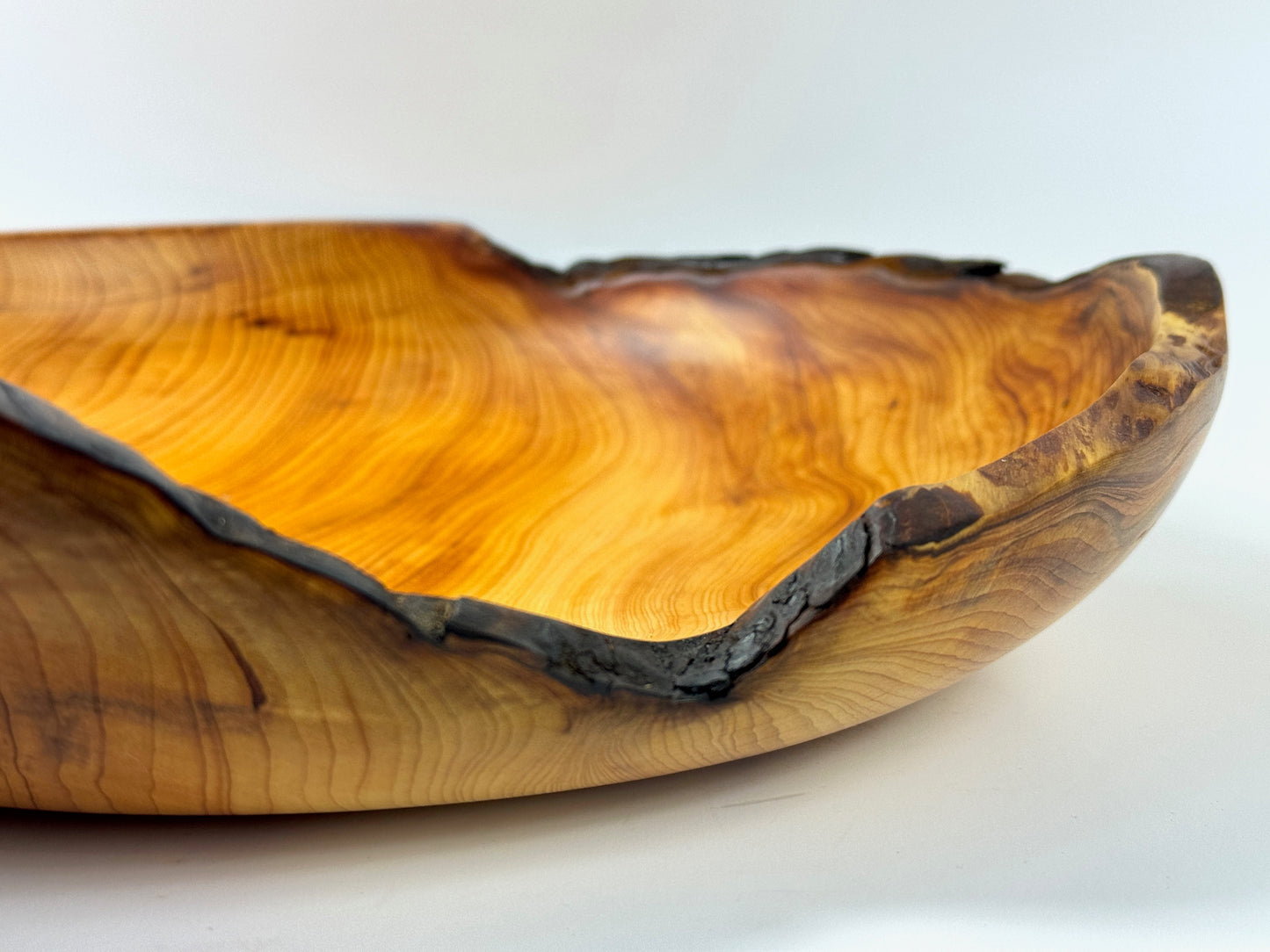 Cornish Yew bowl 32 cm