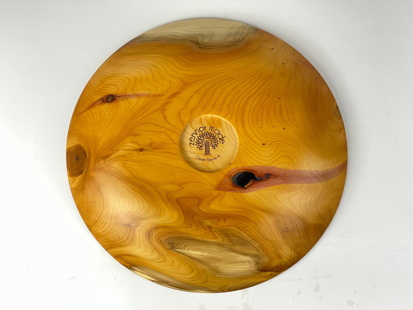 Cornish Yew no 8 Platter 37cm