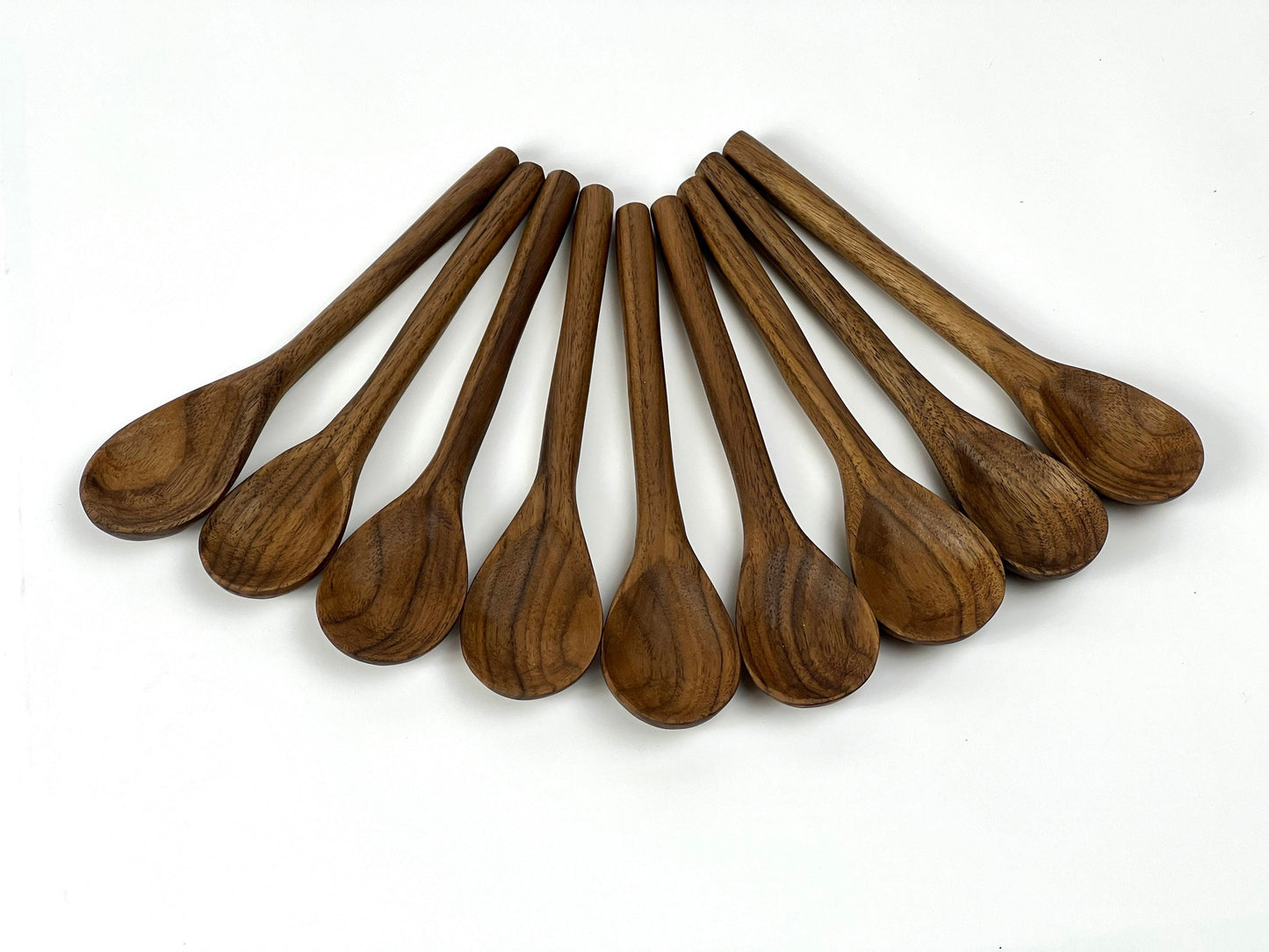 6 Inch Walnut Spoon hand carved wooden spoon 150mm