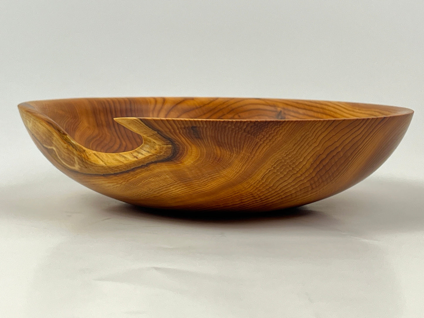 Cornish Yew bowl 20cm